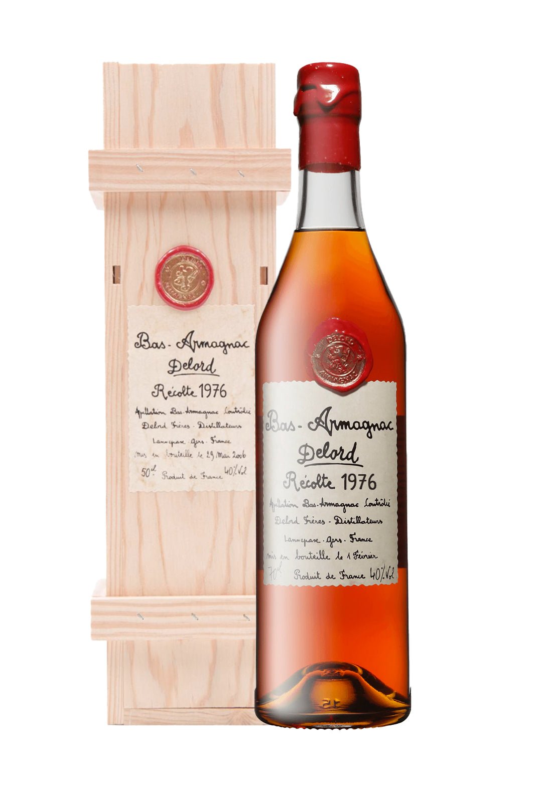 Delord 1976 Bas Armagnac 40% 700ml | Armagnac | Shop online at Spirits of France