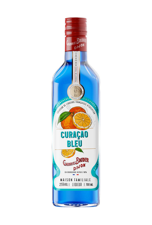 Gabriel Boudier Curacao Bleu (Blue Curacao) Liqueur 25% 700ml | Liqueurs | Shop online at Spirits of France