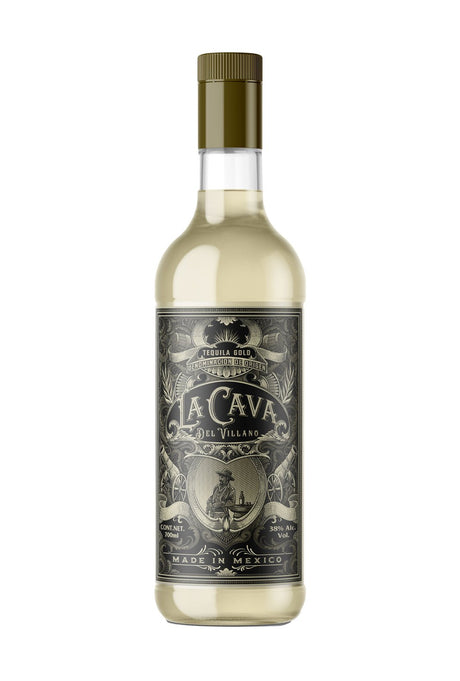 La Cava del Villano Gold Tequila 38% 700ml | Tequila | Shop online at Spirits of France