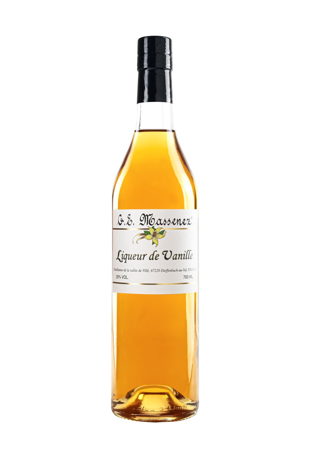 Massenez Vanilla Liqueur 20% 700ml | Liqueurs | Shop online at Spirits of France