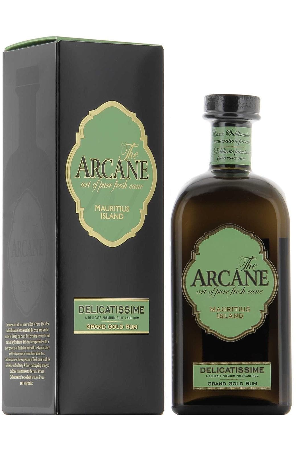 Arcane Gold Rum 'Delicatissime' 1.5 years 41% 700ml | Rum | Shop online at Spirits of France