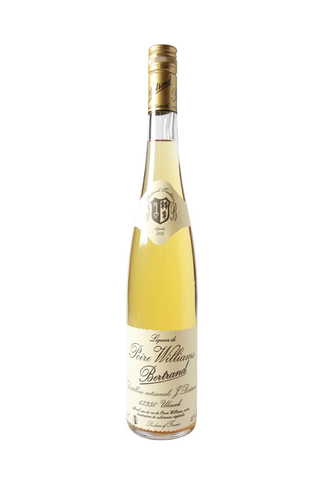 Bertrand Liqueur de Poire Williams (Williams Pear) 25% 700ml | Liqueurs | Shop online at Spirits of France