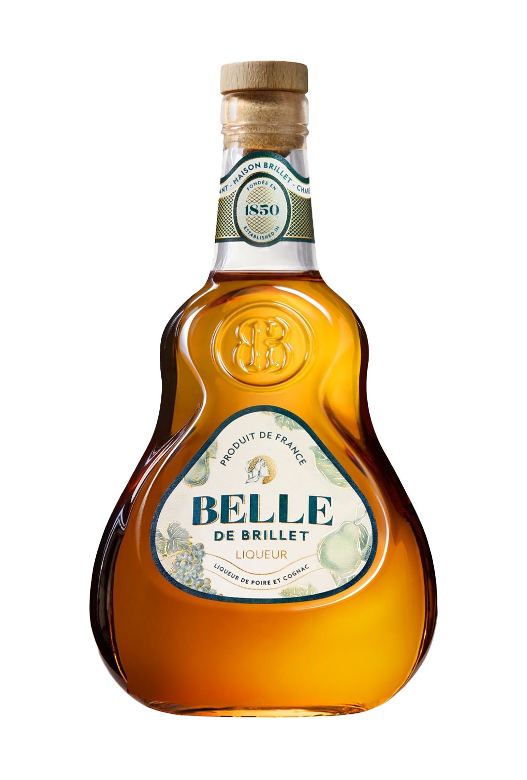 Brillet Liqueur 'Belle de Brillet' Poire William & Cognac 30% 700ml | Liqueurs | Shop online at Spirits of France