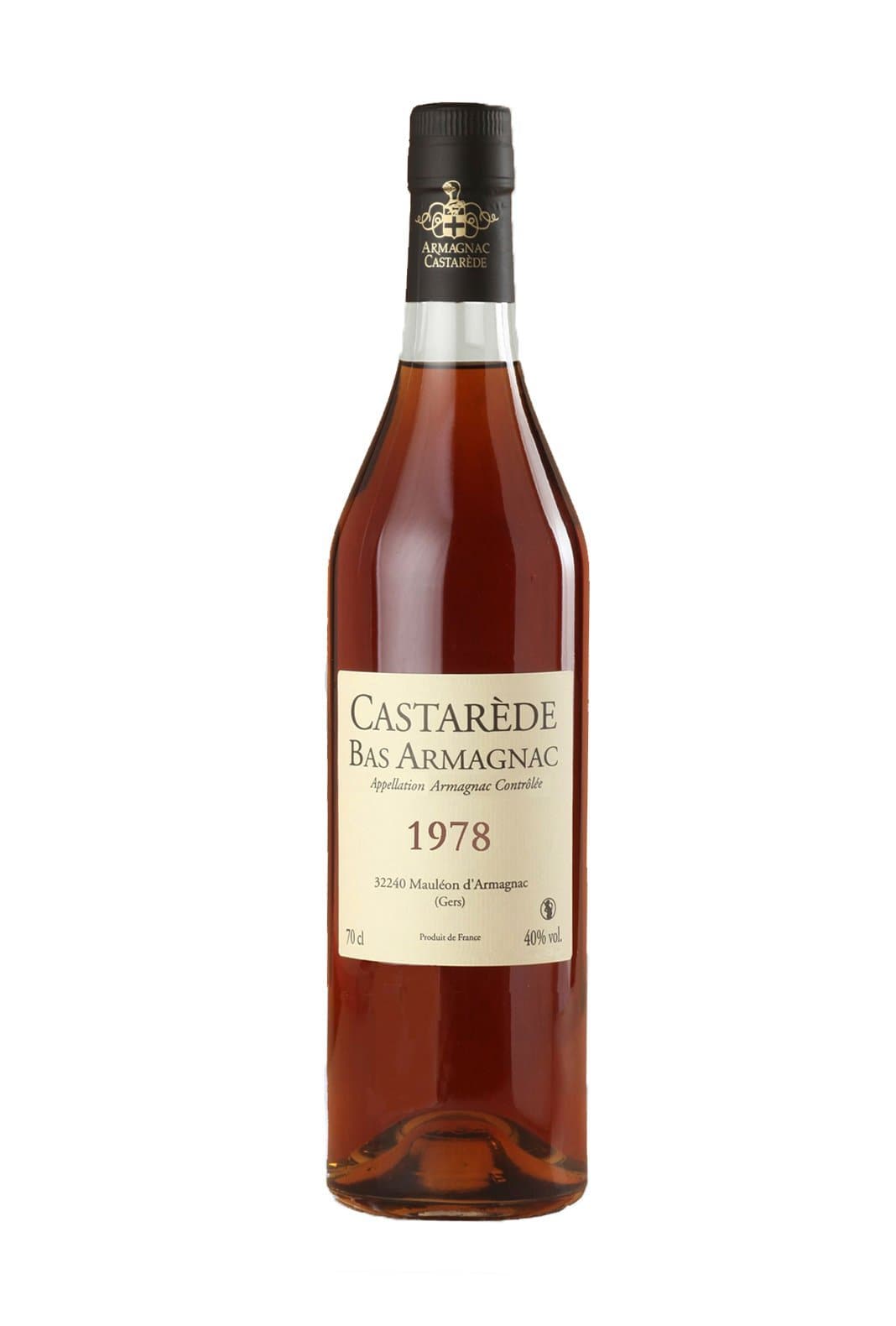 Castarede 1978 Bas Armagnac 40% 700ml | Brandy | Shop online at Spirits of France