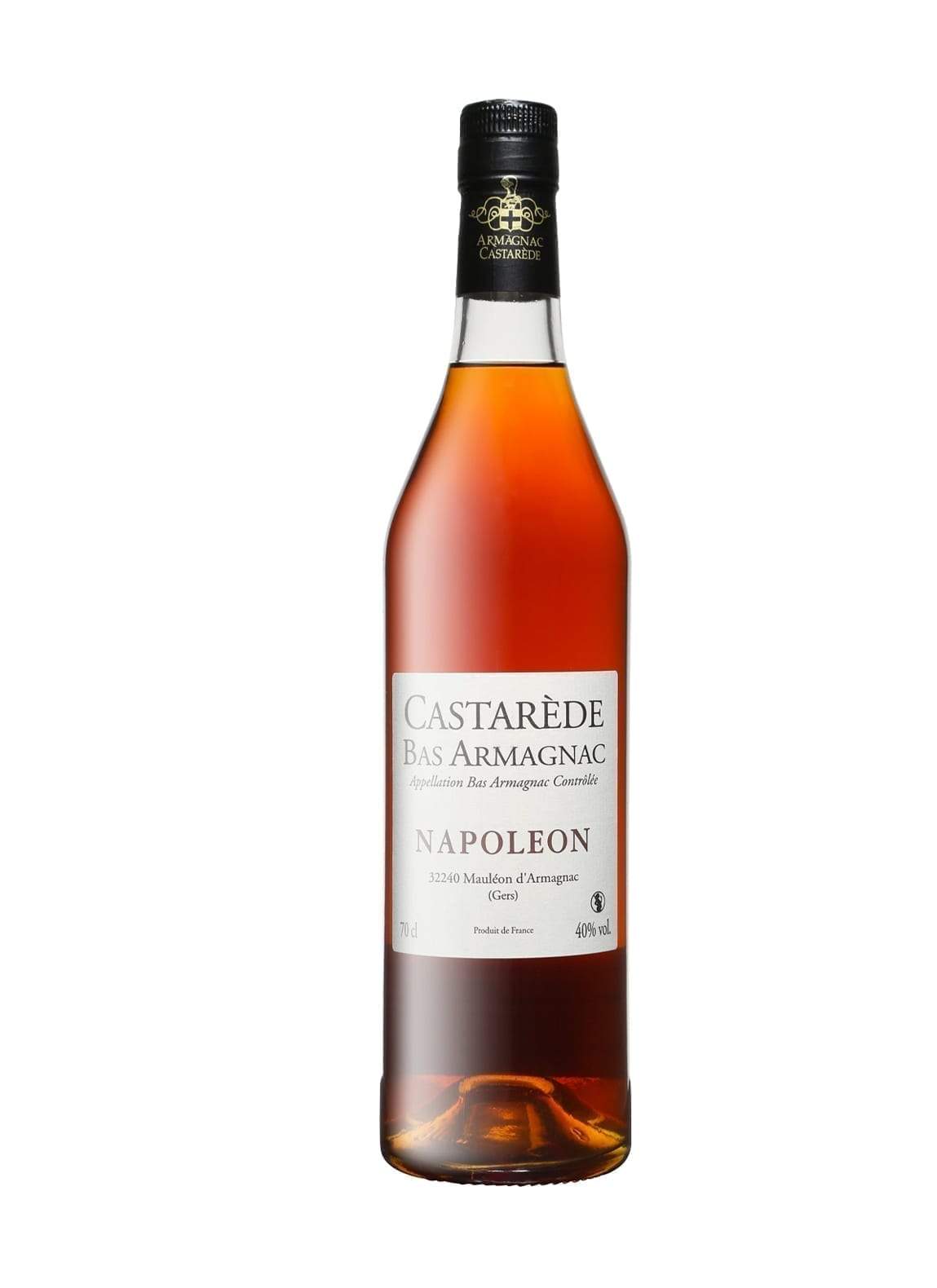 Castarede Armagnac Napoleon 15 years 40% 700ml | Brandy | Shop online at Spirits of France