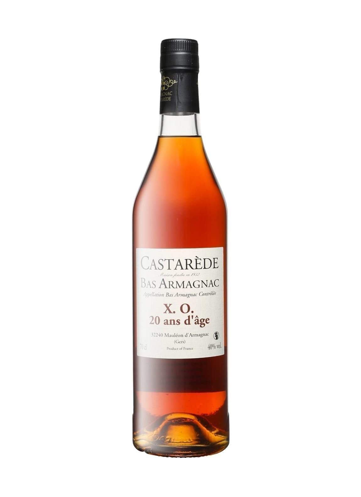 Castarede Bas Armagnac XO 20 years 40% 700ml | Brandy | Shop online at Spirits of France
