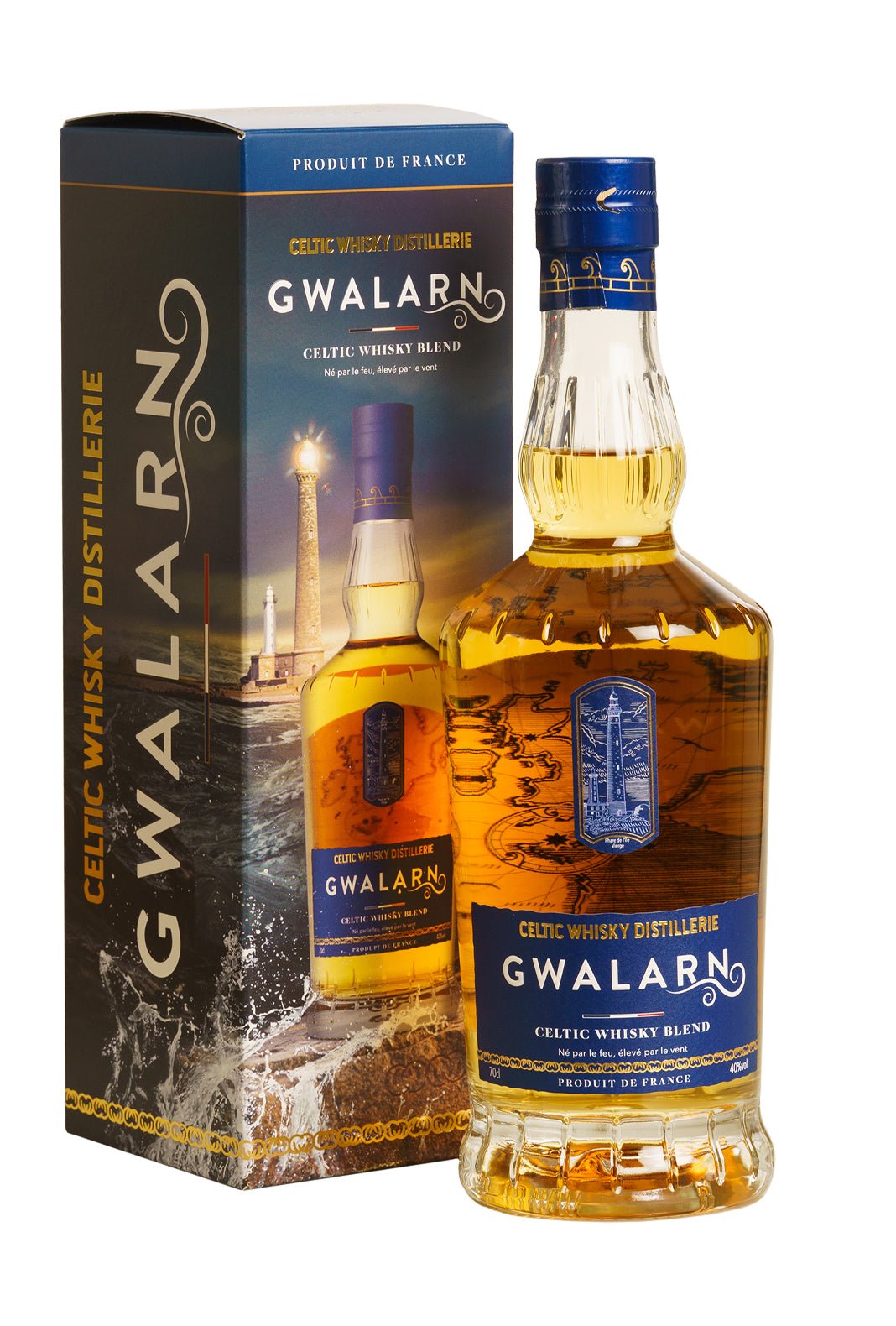 Celtic Gwalarn Whisky Blend 40% 700ml | Whisky | Shop online at Spirits of France