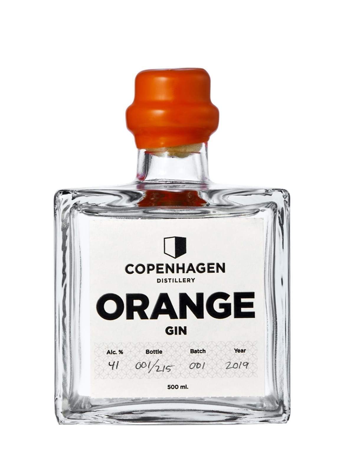 Copenhagen Distillery Orange Organic Gin 43% 500ml | Gin | Shop online at Spirits of France