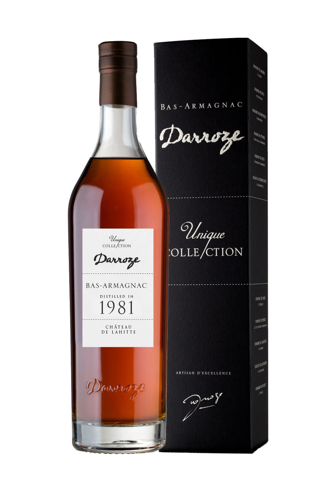 Darroze 1981 Lahite Grand Bas Armagnac 46.4% 700ml | Brandy | Shop online at Spirits of France