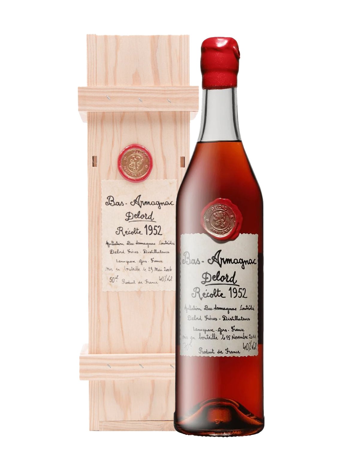 Delord 1952 Bas Armagnac 40% 700ml | Brandy | Shop online at Spirits of France