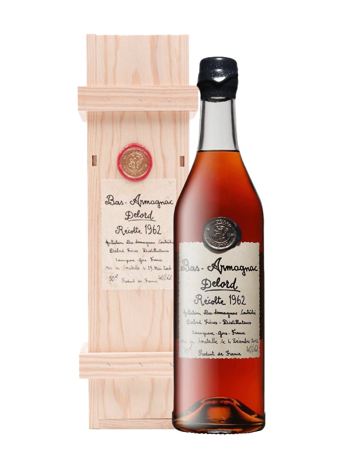 Delord 1962 Armagnac 40% 700ml | Brandy | Shop online at Spirits of France