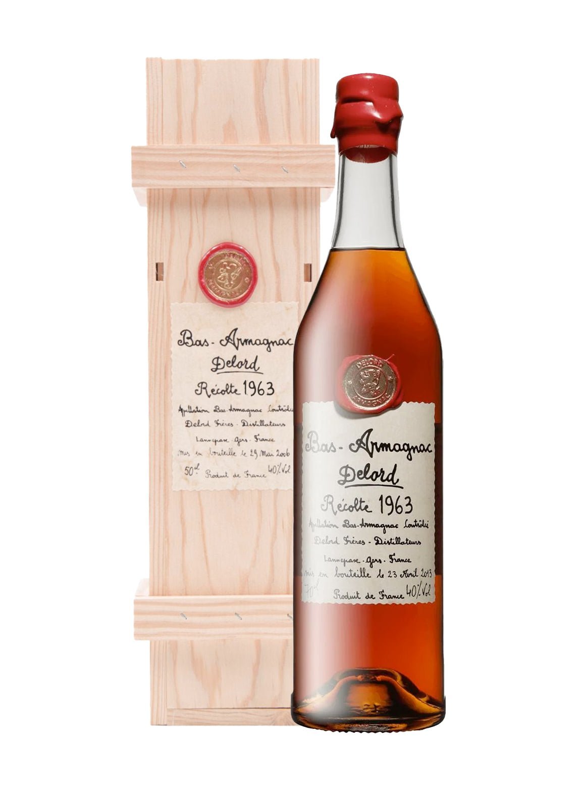 Delord 1963 Bas Armagnac 40% 700ml | Brandy | Shop online at Spirits of France