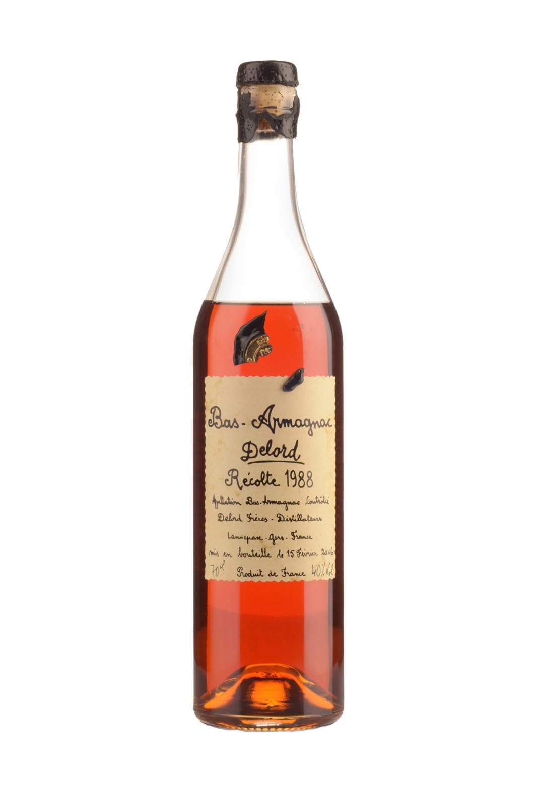 Delord 1988 Bas Armagnac 40% 700ml | Brandy | Shop online at Spirits of France