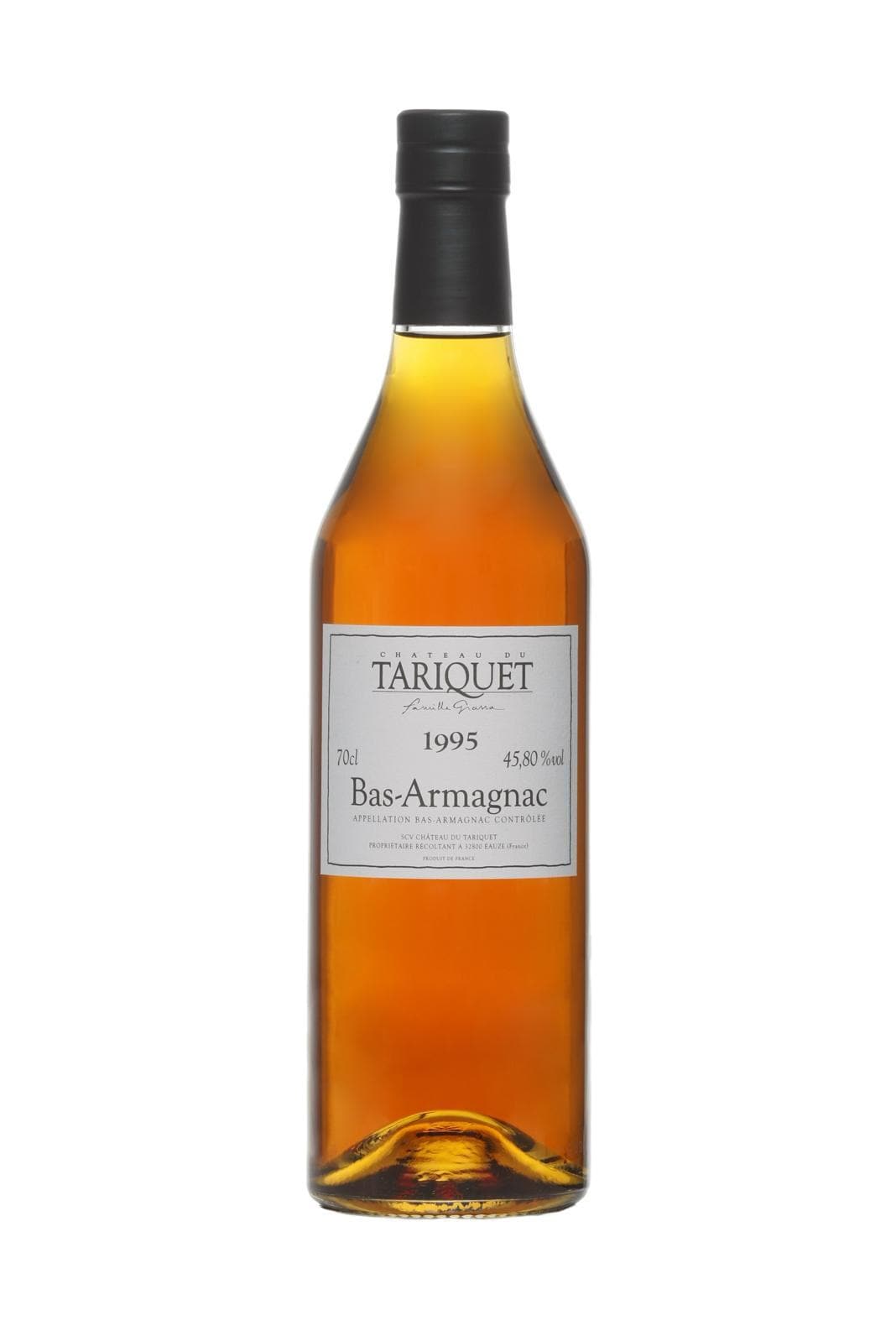 Domaine Tariquet Bas Armagnac 1995 Ugni Blanc & Baco 45.8% 700ml | Brandy | Shop online at Spirits of France