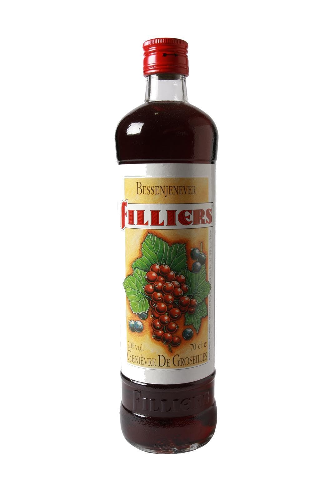 Filliers Red Currant Liqueur 20% 700ml | Liqueurs | Shop online at Spirits of France