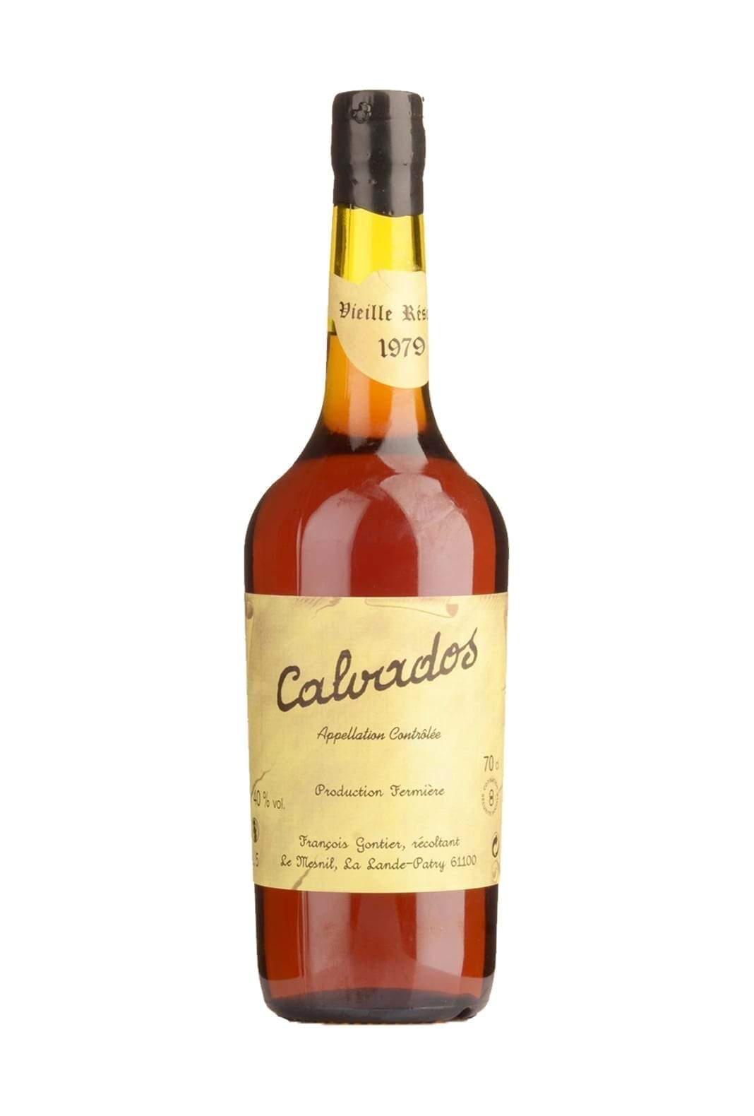 Francois Gontier 1979 Calvados 40% 700ml | Brandy | Shop online at Spirits of France