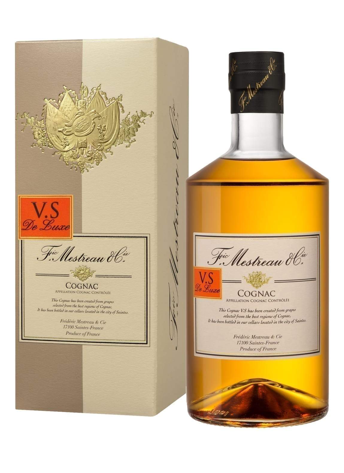 Frederic Mestreau Cognac V.S (Grosperrin Selection) 2-4 years 40% 700ml | Brandy | Shop online at Spirits of France