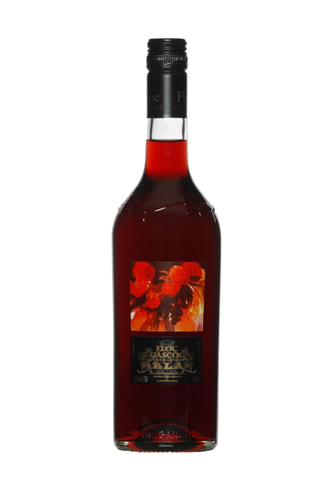 Gelas Floc de Gascogne Rose (Pink Mistelle) (Armagnac + Fresh red grape juice) 750ml 17% | Liquor & Spirits | Shop online at Spirits of France