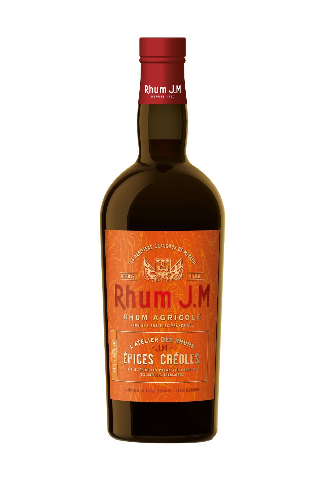 J.M Rum Atelier Epices Creoles 46% 700ml | Rum | Shop online at Spirits of France
