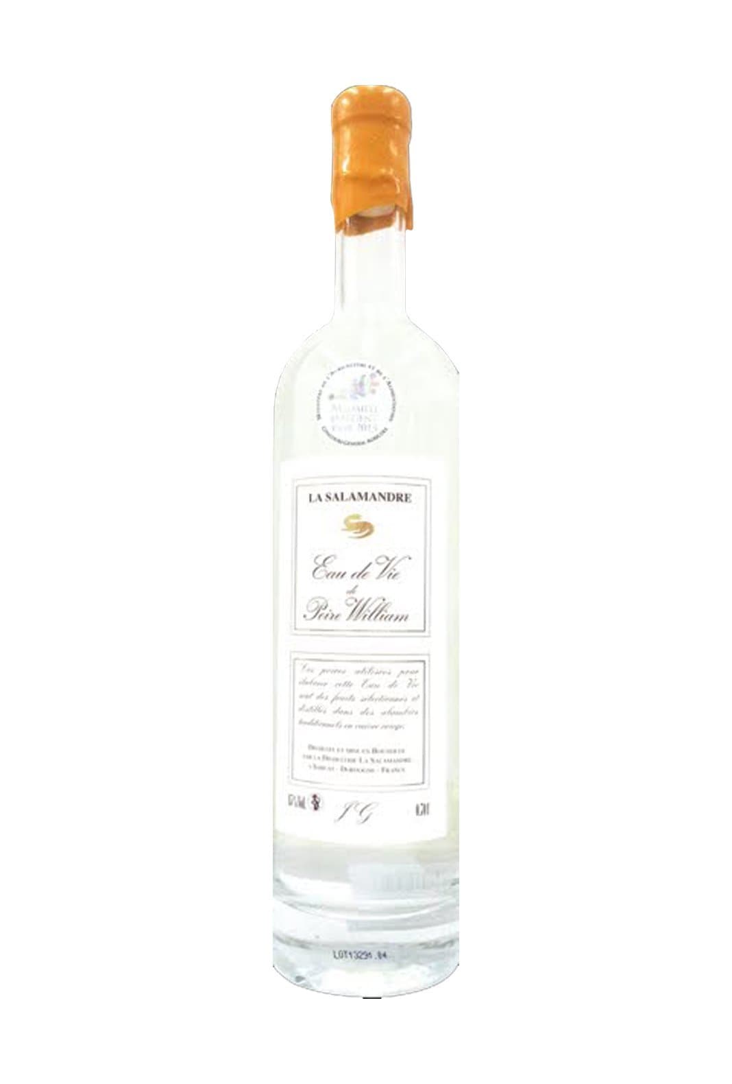 La Salamandre Eau de Vie Poire William 45% 700ml | Liquor & Spirits | Shop online at Spirits of France