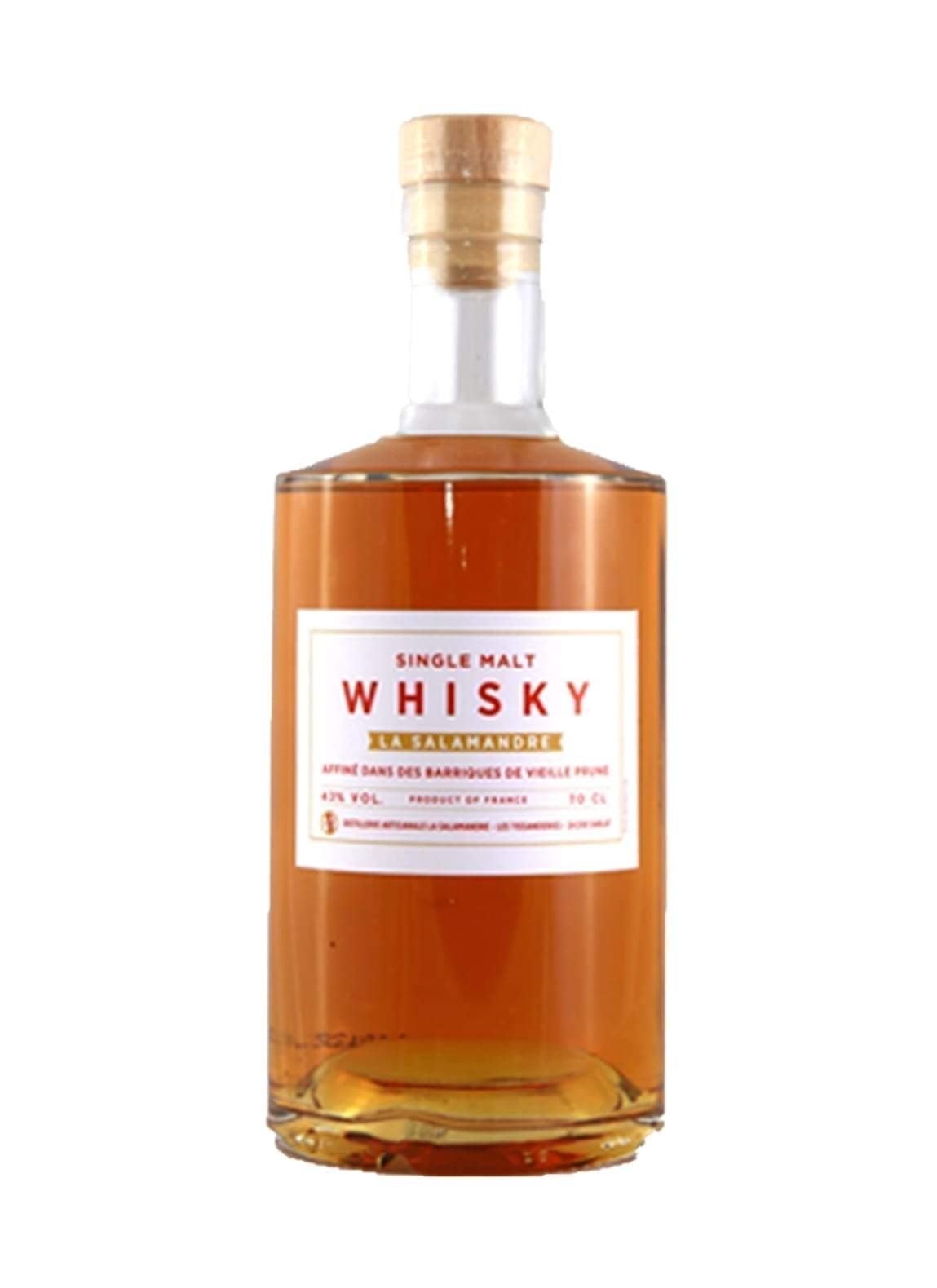 La Salamandre French Whisky Single Malt 8YO 43% 700ml | Whiskey | Shop online at Spirits of France