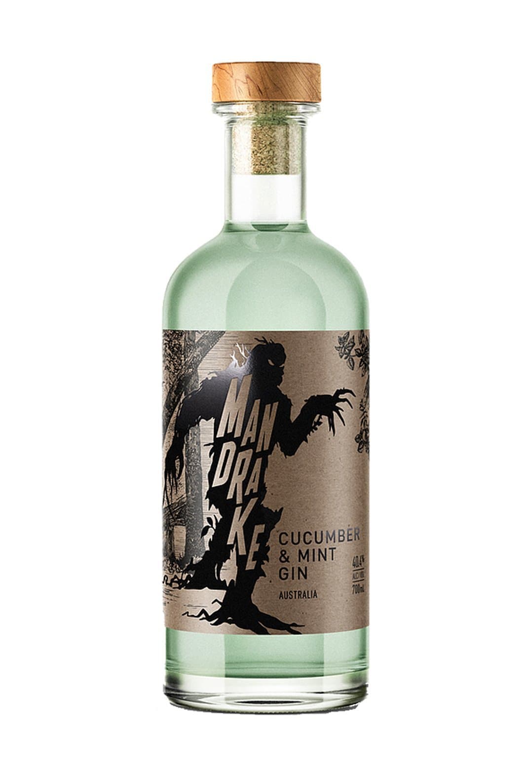 Mandrake Cucumber & Mint Gin 40.4% 700ml | Gin | Shop online at Spirits of France