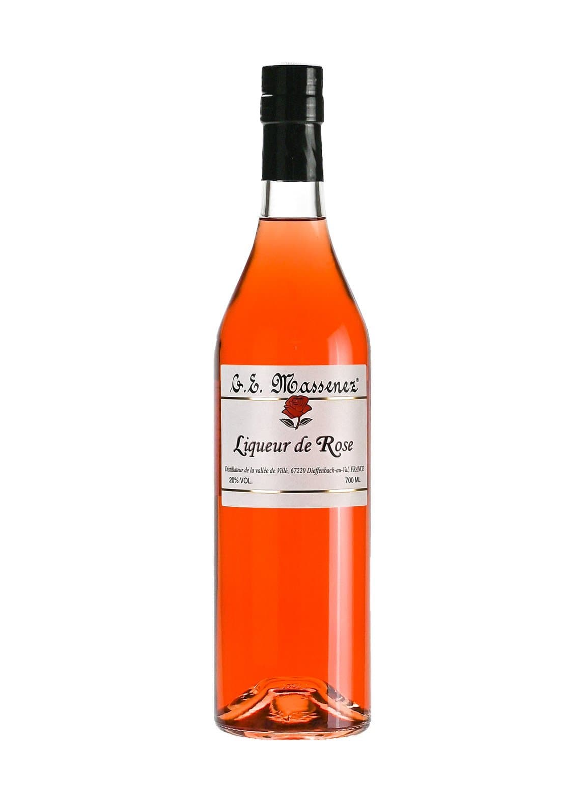 Massenez Liqueur de Rose (Rose) 20% 700ml | Liqueurs | Shop online at Spirits of France