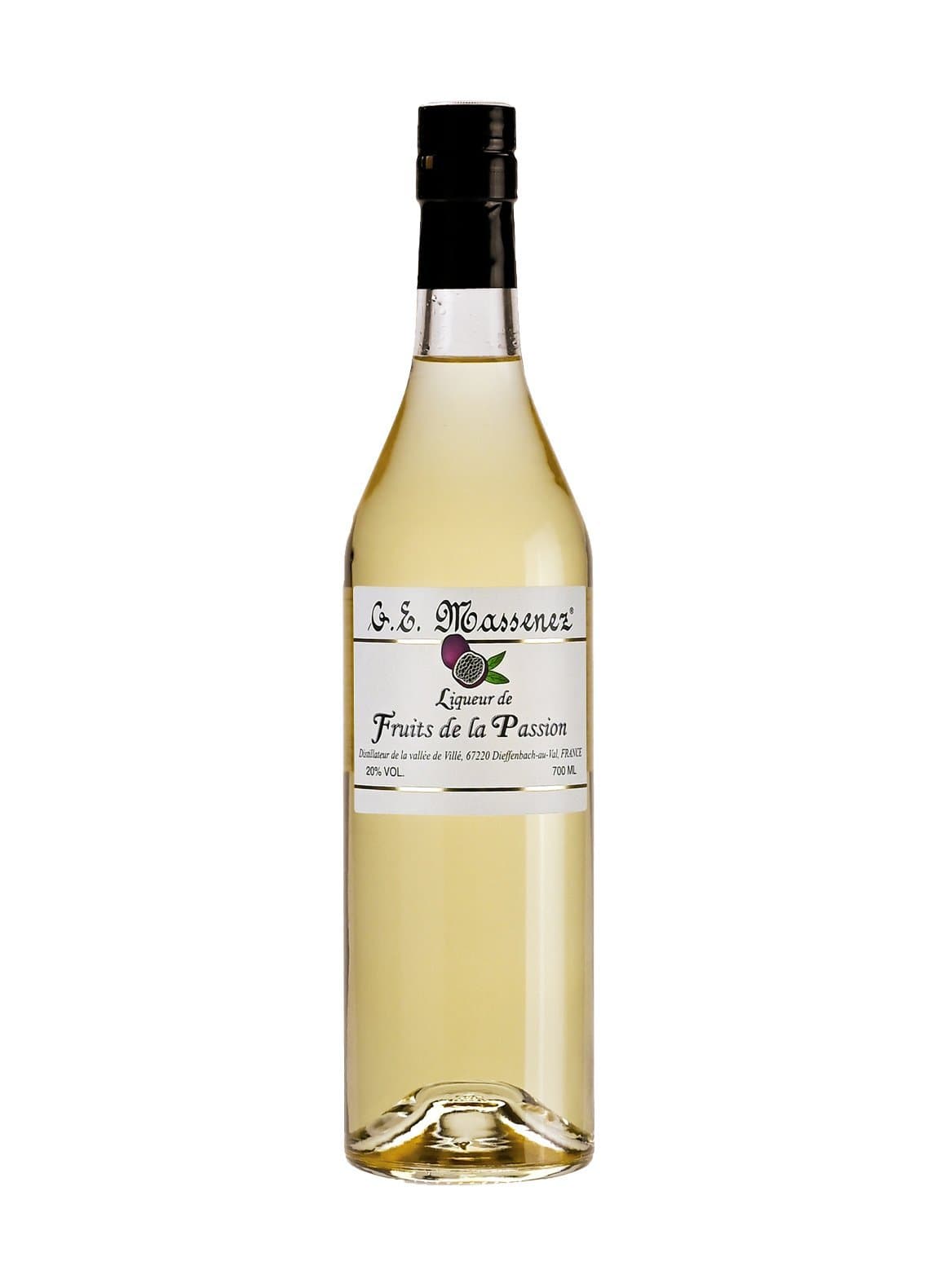 Massenez Passion Fruit Liqueur 20% 700ml | Liqueurs | Shop online at Spirits of France
