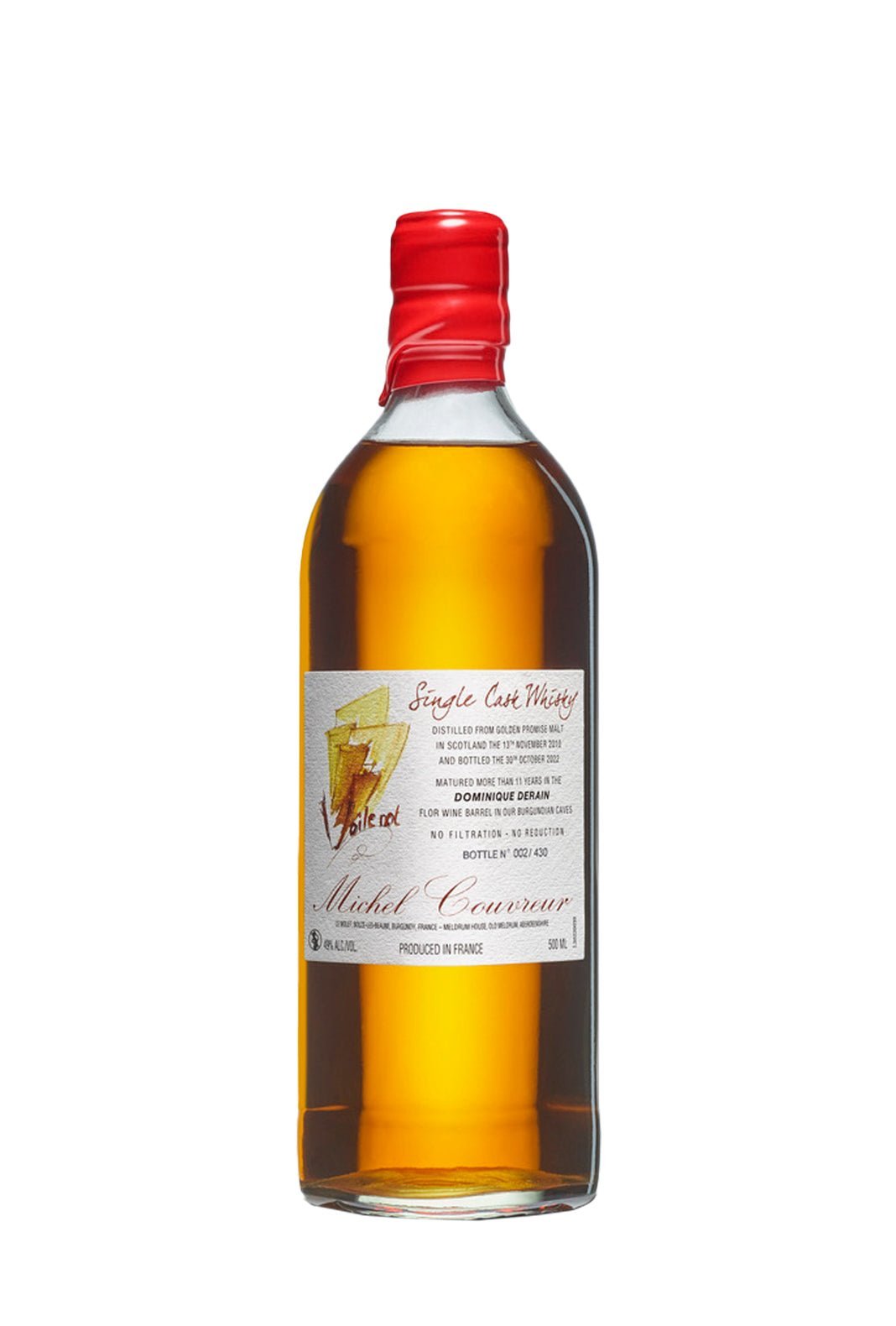 Michel Couvreur Malt Whisky Voile Note 49% 500ml | Whisky | Shop online at Spirits of France
