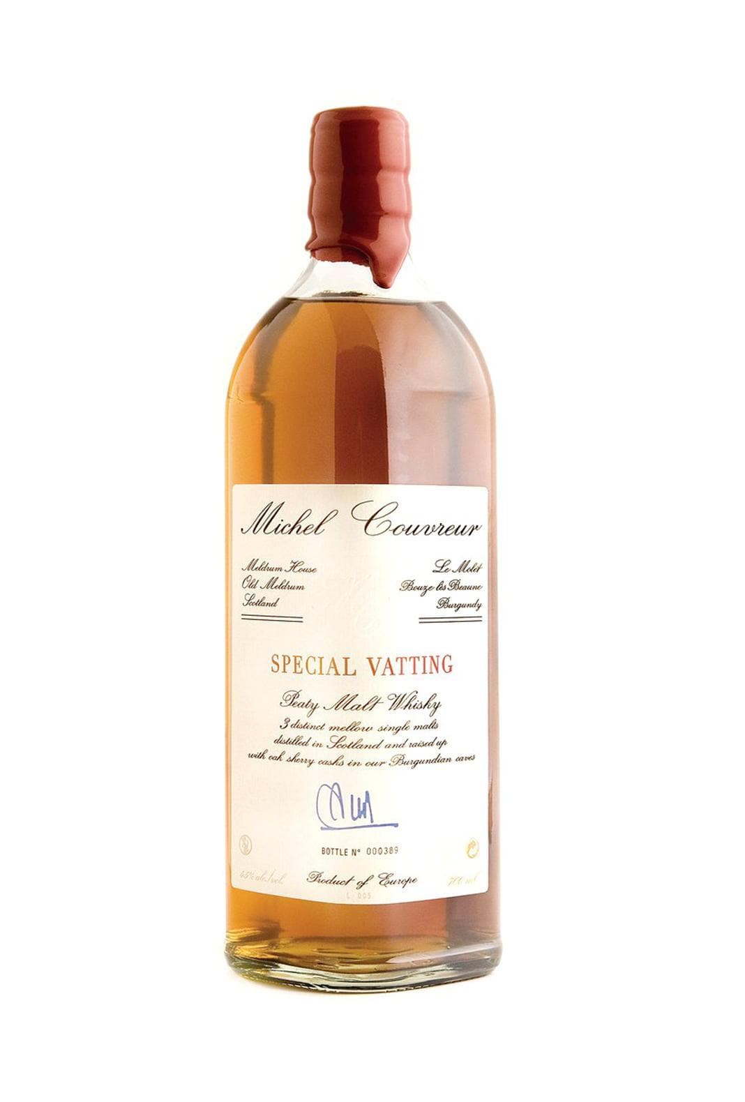 Michel Couvreur Whisky Special Vatting 45% 700ml | Whiskey | Shop online at Spirits of France