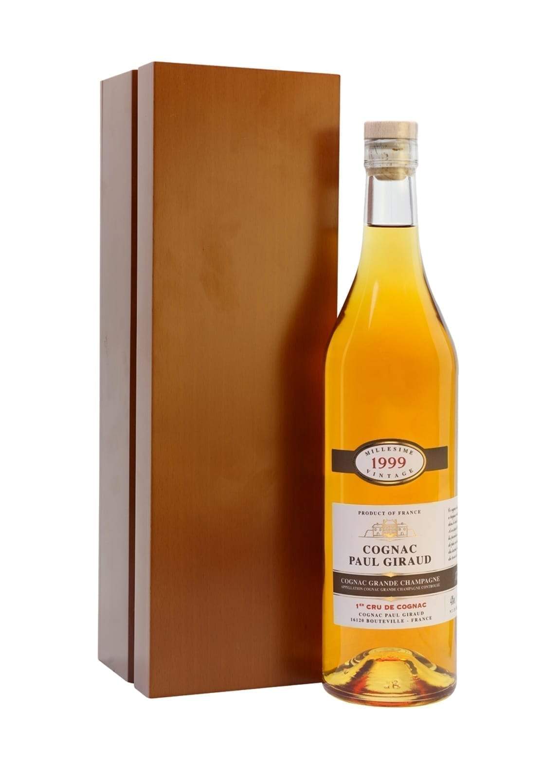 Paul Giraud Cognac 1999 40% 700ml | Brandy | Shop online at Spirits of France