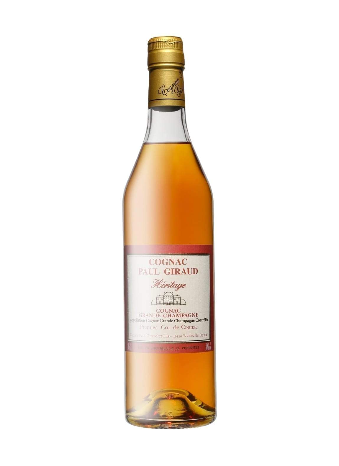 Paul Giraud Cognac Heritage 60 years Grande Champagne 40% 700ml | Brandy | Shop online at Spirits of France