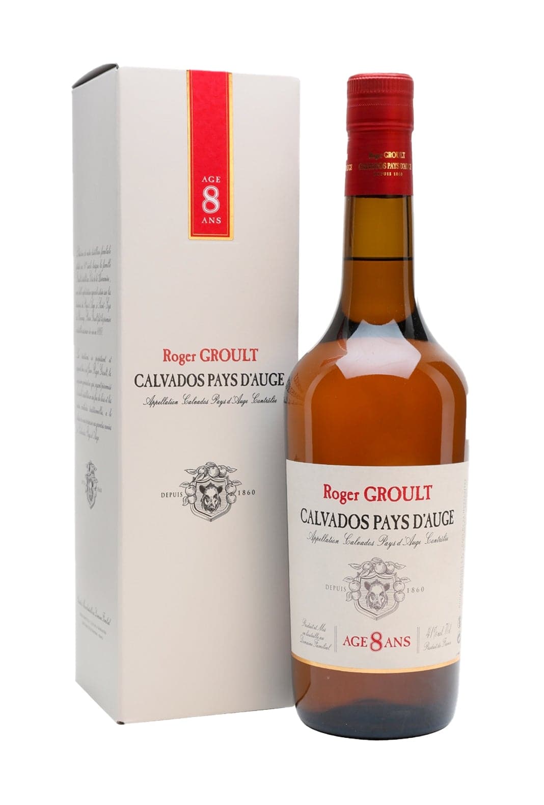 Roger Groult Calvados Pays D'Auge 8yrs 41% 700ml | Spirits