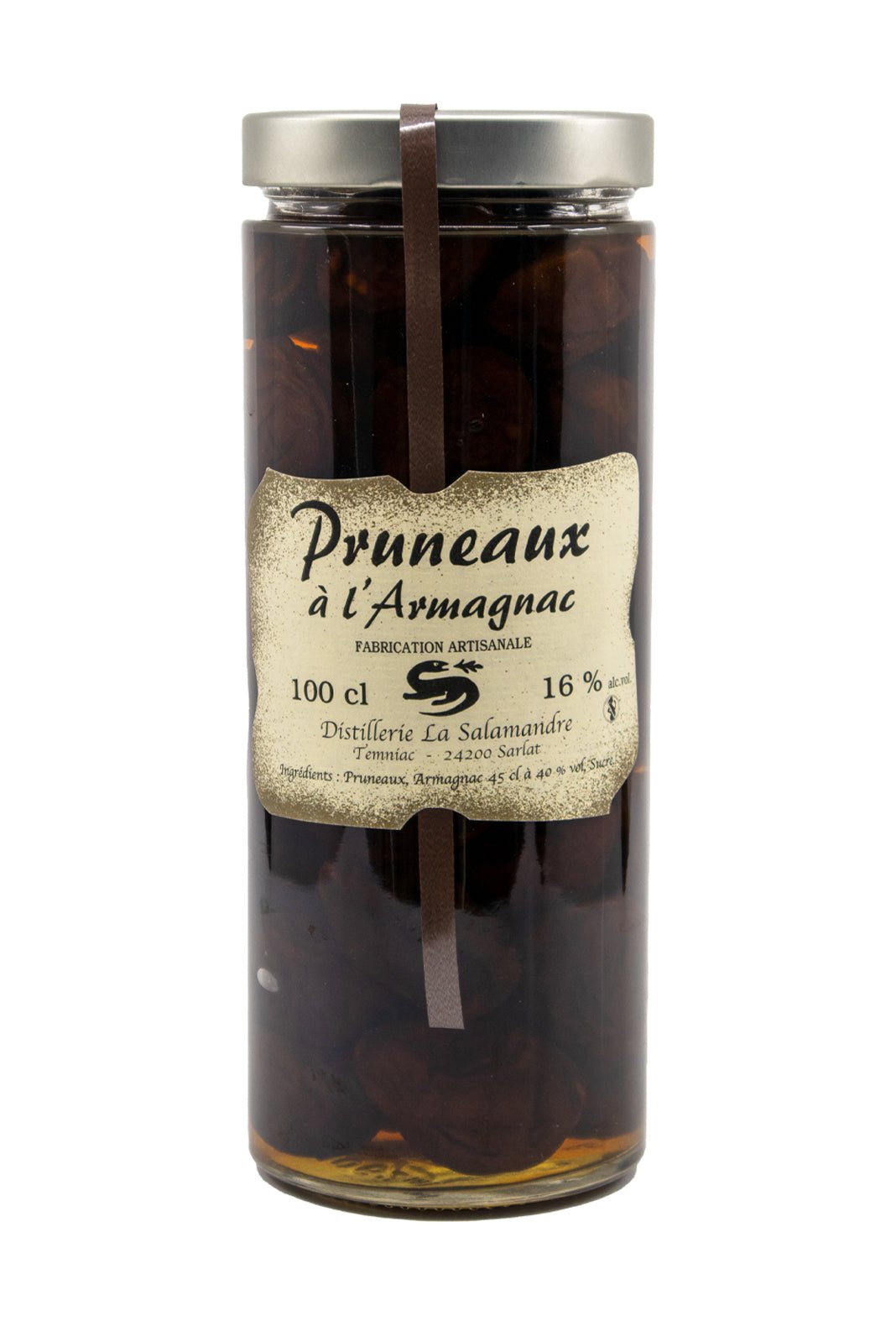 Salamandre Pruneaux a l'Armagnac (Prunes in Armagnac) 18% 1000ml | Liquor & Spirits | Shop online at Spirits of France