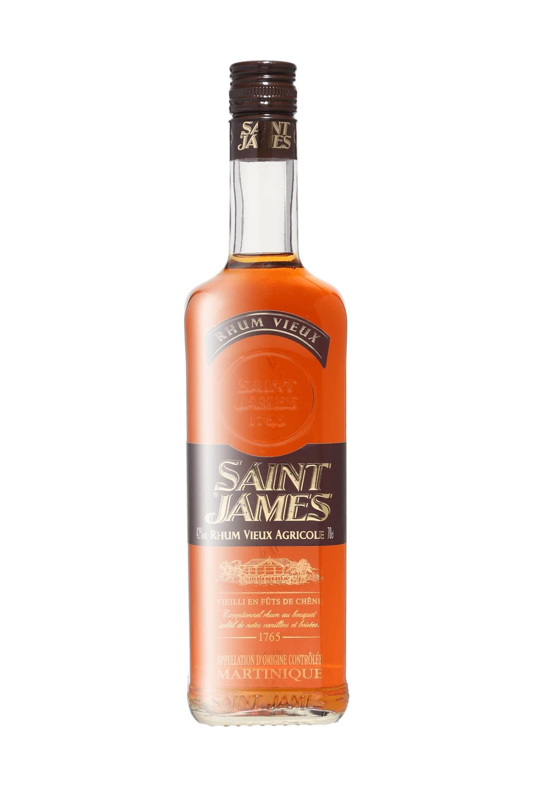St James Rum Reserve 43% 700ml | Rum | Shop online at Spirits of France