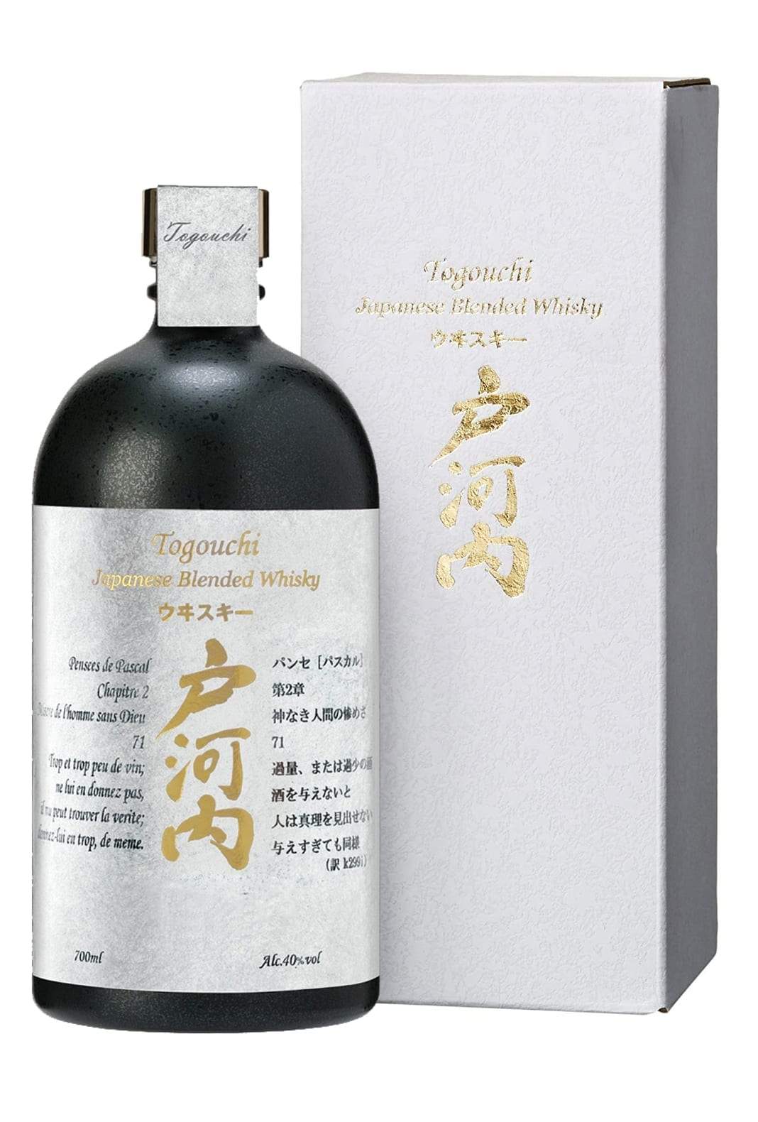 Togouchi Premium Japanese Whisky 40% 700ml | Whiskey | Shop online at Spirits of France