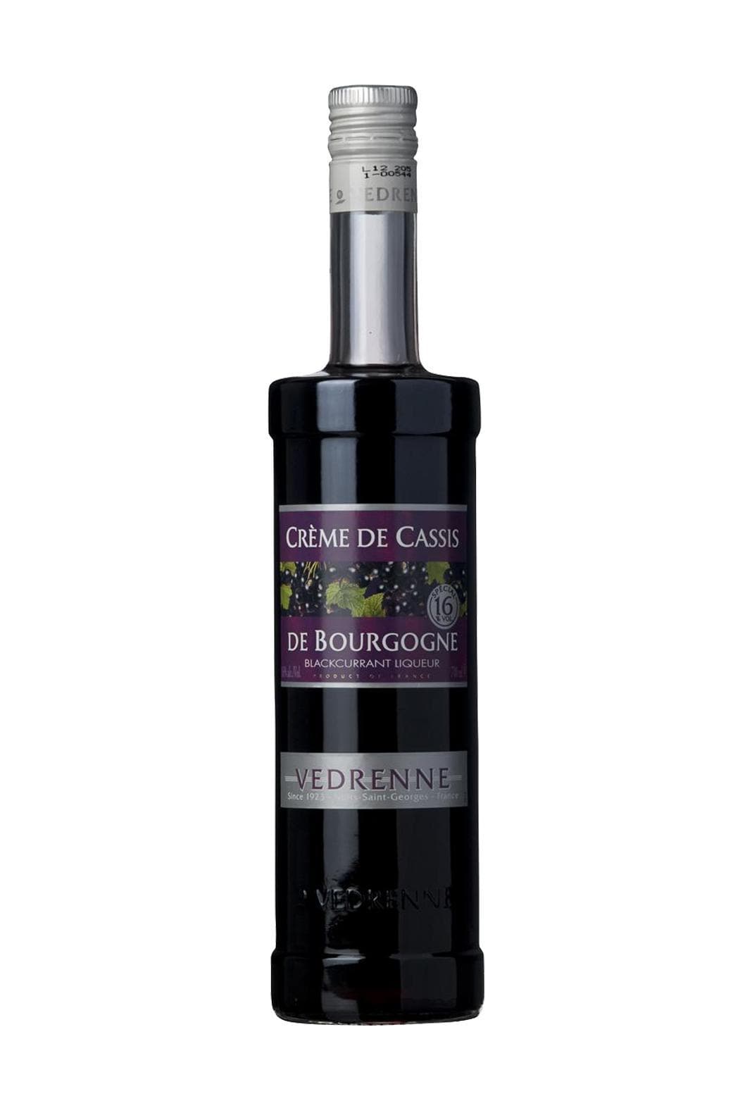 Vedrenne Liqueur Creme de Cassis (Blackcurrant) 16% 700ml | Liqueurs | Shop online at Spirits of France