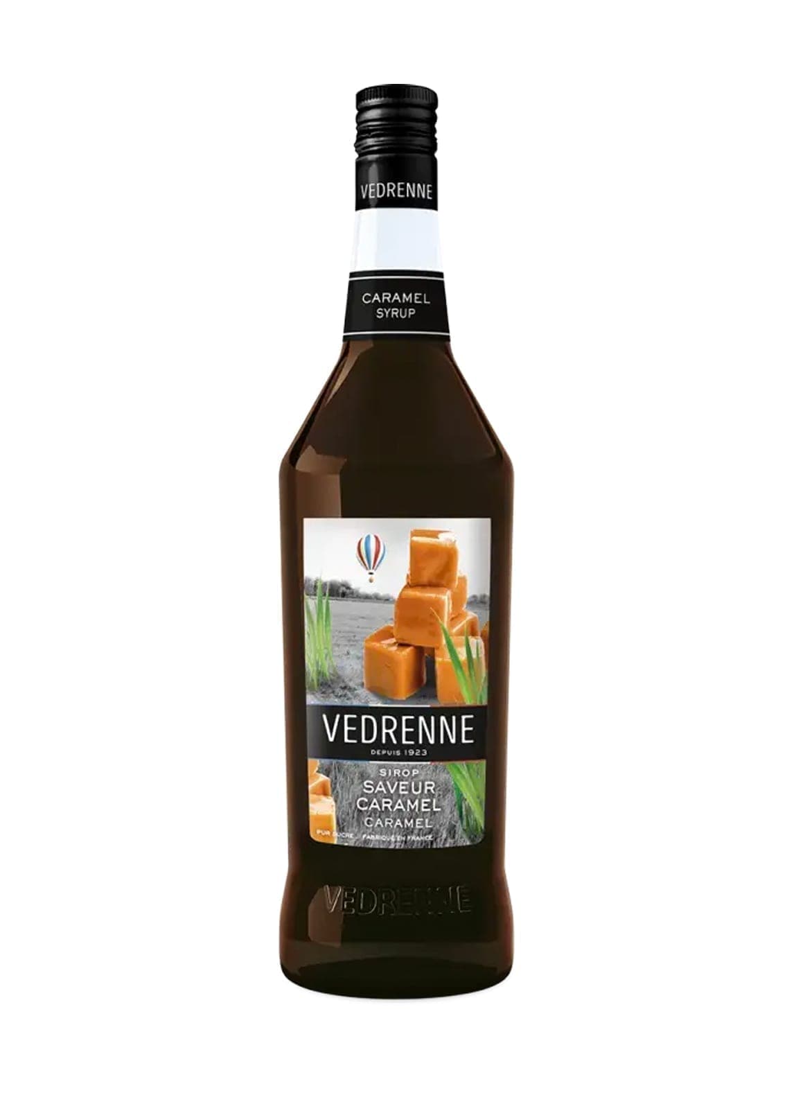 Vedrenne Salted Caramel Syrup 1000ml | Liqueurs | Shop online at Spirits of France