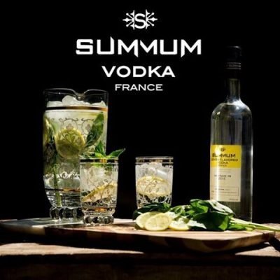 Summum Vodka - Vodka inspired from Cognac - Spirits of France