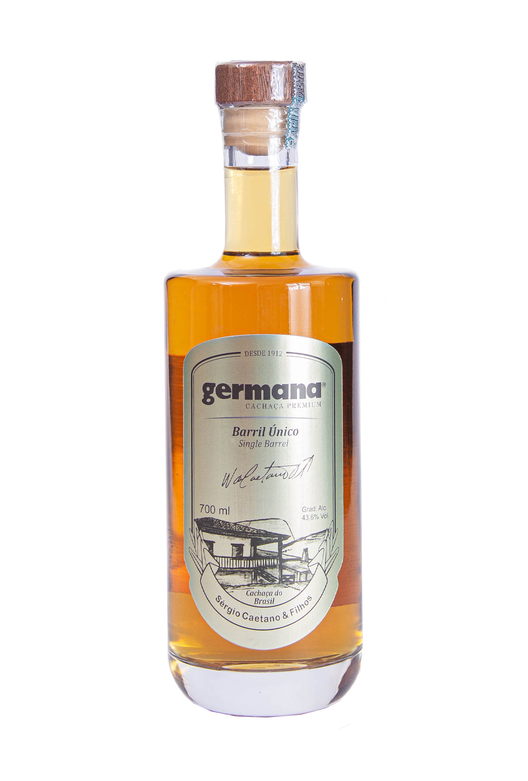 Germana Cachaca Single Barrel 43.6% 700ml
