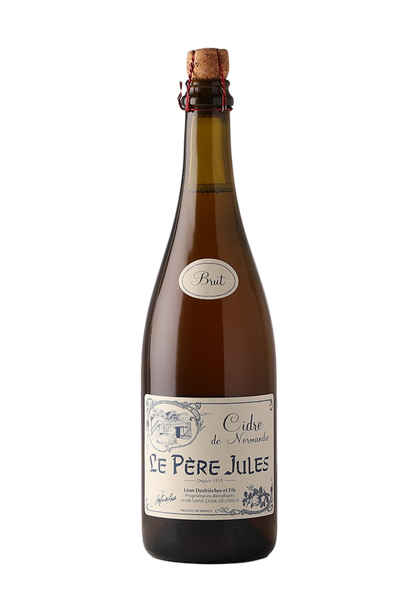 Pere Jules Cidre Brut Bouche (dry Apple Cider) Pays d'Auge 5% 750ml