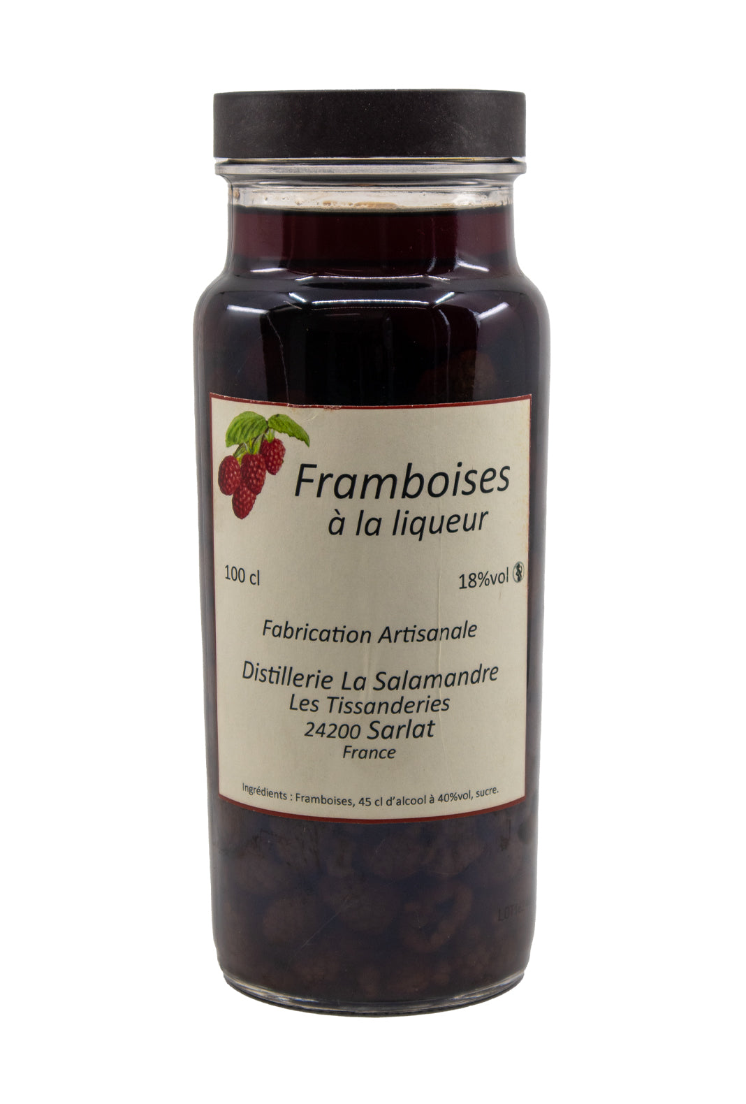 Salamandre Framboises a la Liqueur (Raspberries in Liqueur) 18% 1000ml