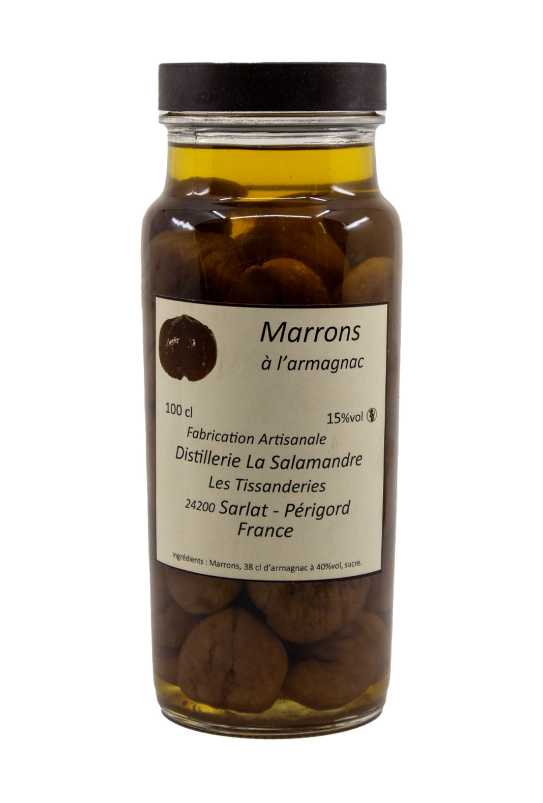 Salamandre Marrons a l'Armagnac (Chestnuts in Armagnac) 18% 1000ml