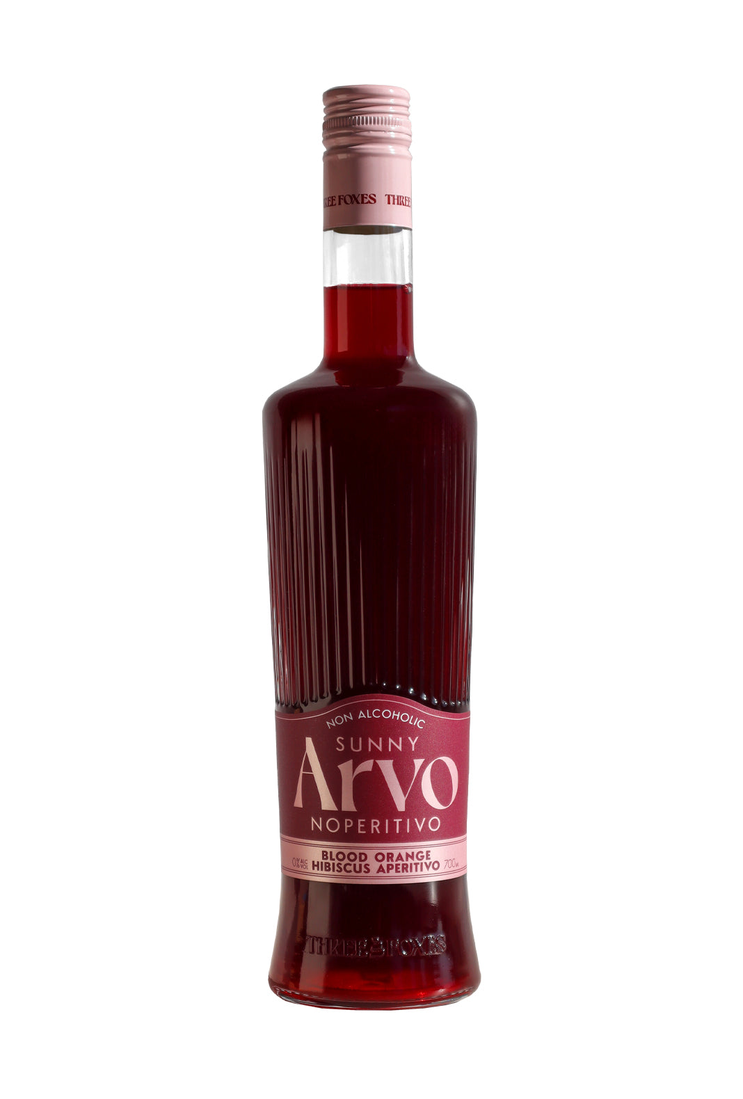 Three Foxes Sunny Arvo Noperitivo Blood Orange Hibiscus 0% 700ml