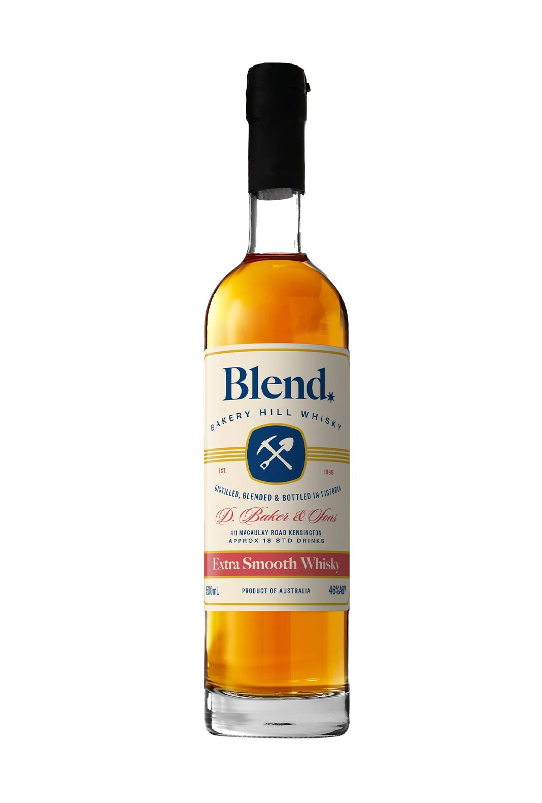 Bakery Hill Blend Whisky 48% 500ml | Whisky | Shop online at Spirits of France