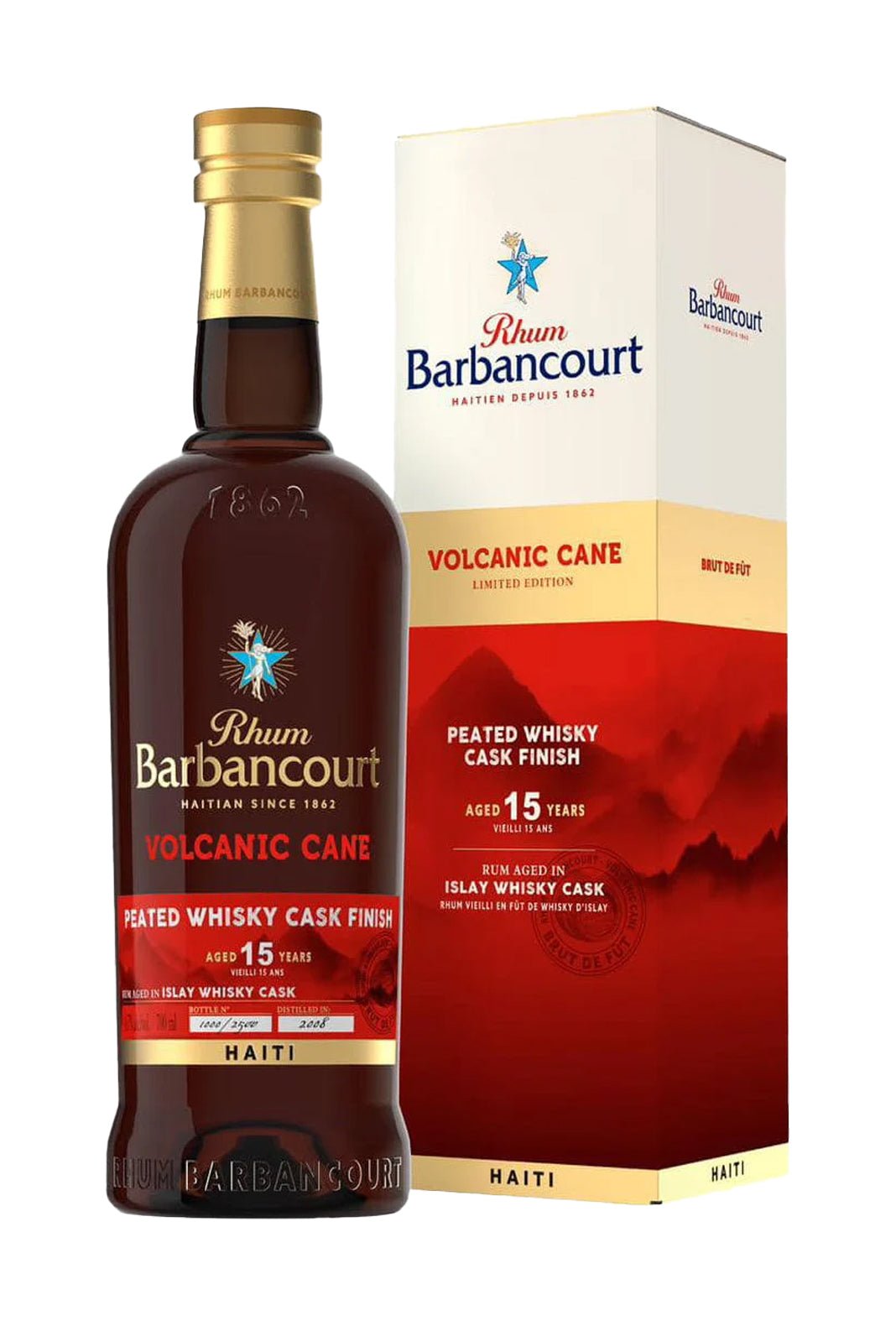 Barbancourt Volcanic Cane Rum 46.7% 700ml | Rum | Shop online at Spirits of France