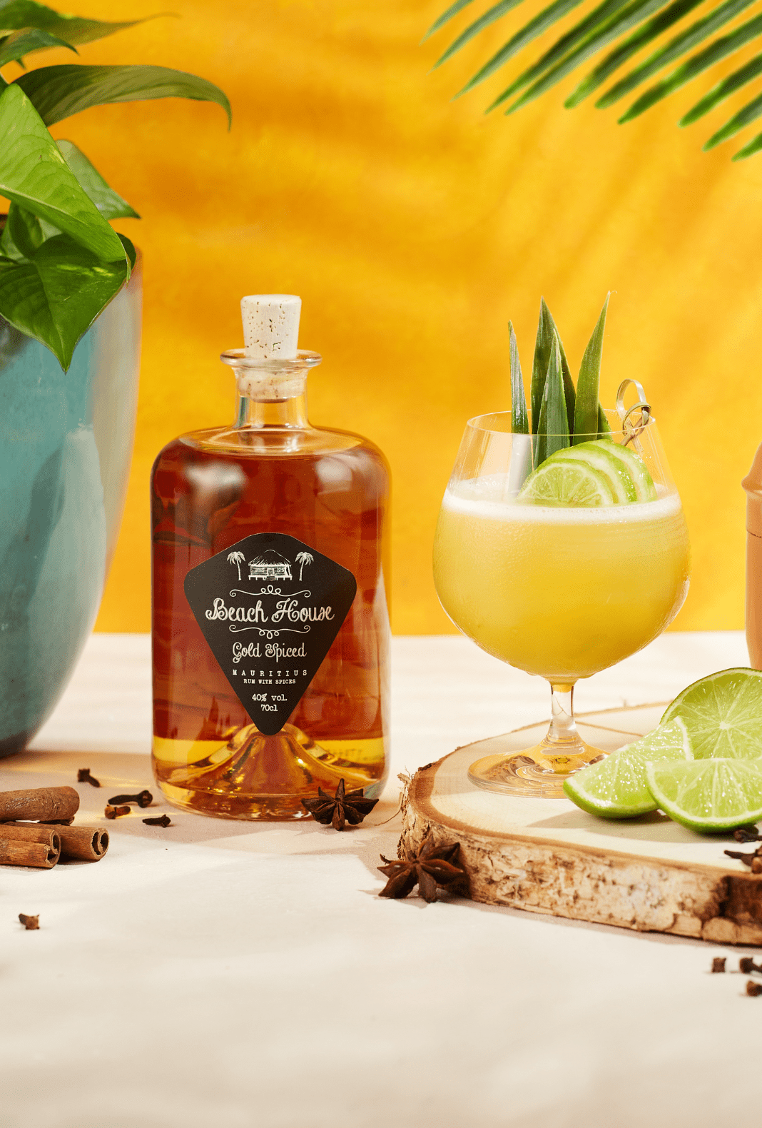 Beach House Gold Spiced Rum 40% 700ml | Rum | Shop online at Spirits of France