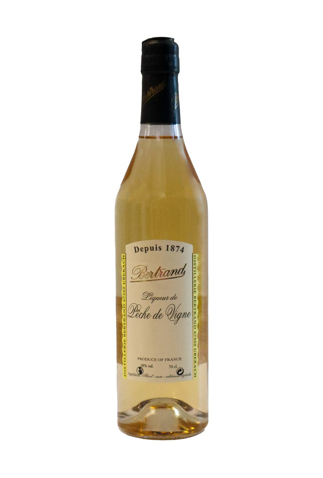 Bertrand Liqueur 'Mon Peche' Aperitif a la peche Blanche (White Peach) 18% 700ml | Liqueurs | Shop online at Spirits of France