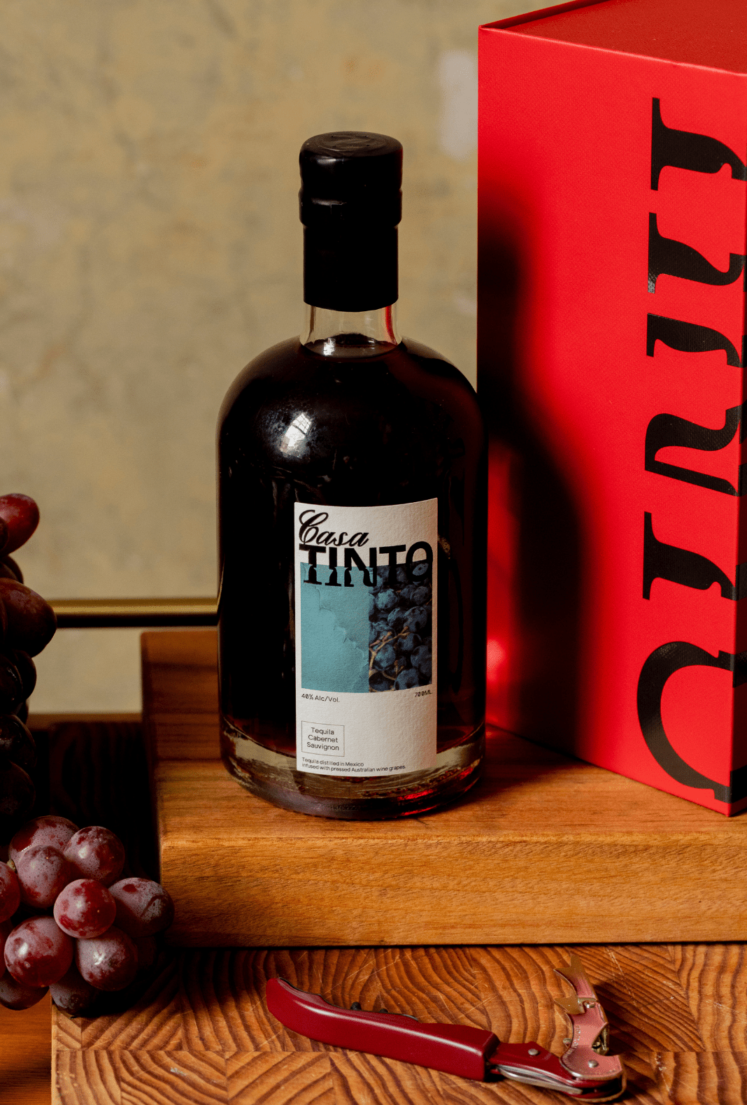 Casa Tinto Tequila Cabernet Sauvignon 40% 700mL | Tequila | Shop online at Spirits of France