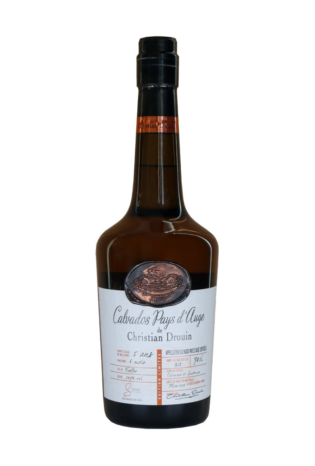 Christian Drouin 5 Years 54.7% 700ml | Calvados : Pays d'Auge | Shop online at Spirits of France